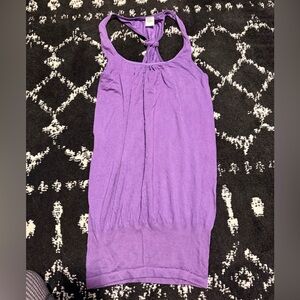 Be Present Purple Women's Tank Top small